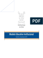 Modelo Educativo Institucional USACH