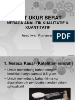 Menggunakan Alat Ukur Berat