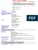 Material Safety Data Sheet - Epoxy ZP Asian Paints