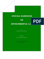 UNEP - Judicial Handbook On Environmental Law