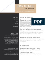 Resume Style