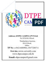 Dtpe Campus Full Fees System