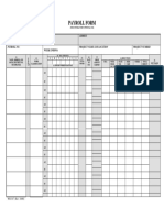 PayrollForm GeneralUse UtahDOT