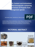MICROENCAPSULATION of PROPOLIS With Gum Arabic and Maltodextrin