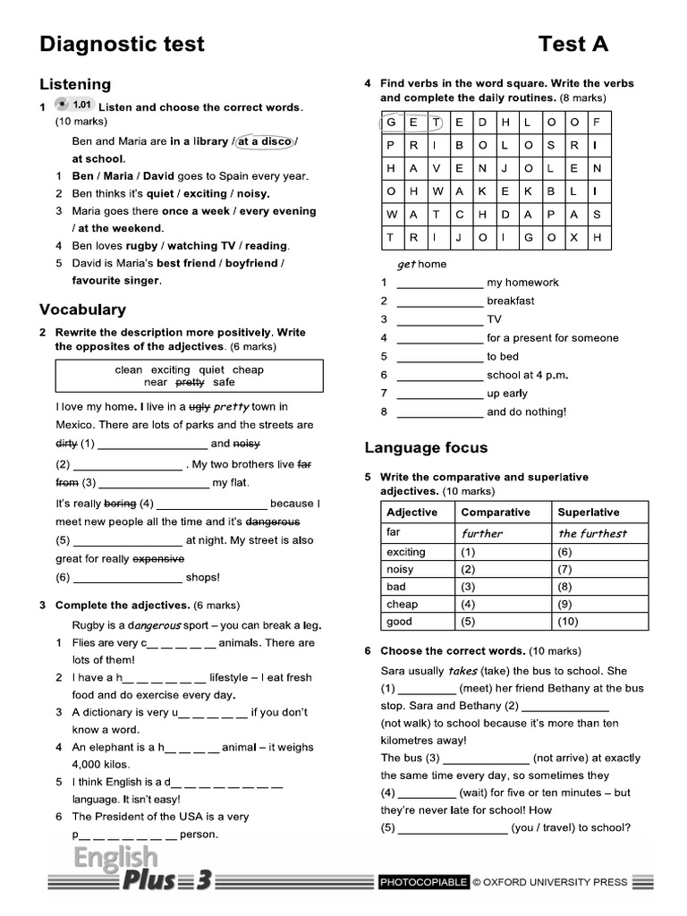 A Diagnostic Test | PDF