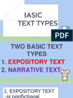 Two Basic Text Types