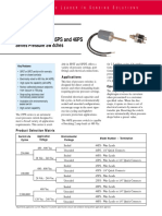 25PS, 42PS, 44PS, 45PS and 46PS: Series Pressure Switches