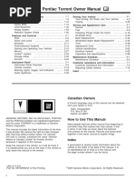 Pontiac Torrent 2006 - Manual Del Propietario