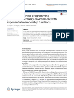 Duality in Nonlinear Programming Problems Under Fuzzy Environment With Exponential Membership Functions