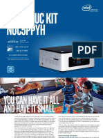 Intel Nuc Kit Nuc5Ppyh: Product Brief