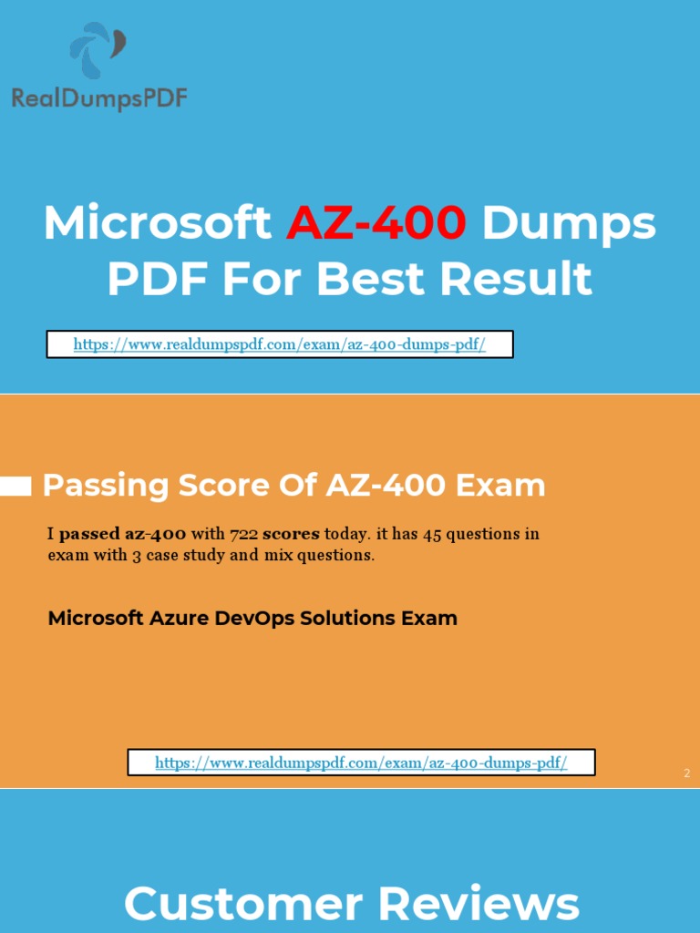 AZ-400 Prüfungsinformationen