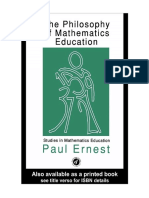 Terjemahan Buku The Philosophy of Mathematics Education - Paul Ernest-Dikonversi
