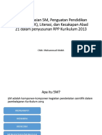 Pengintegrasian 5M, PPK, Litrasi Dan Kecakapan Abad 21