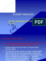 Konsep Manusia: Sugih Wijayati, SKP - Ns.Mkes (EPID)