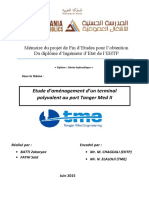 Etude D'aménagement D'un Terminal Polyvalent Au Port Tanger Med II