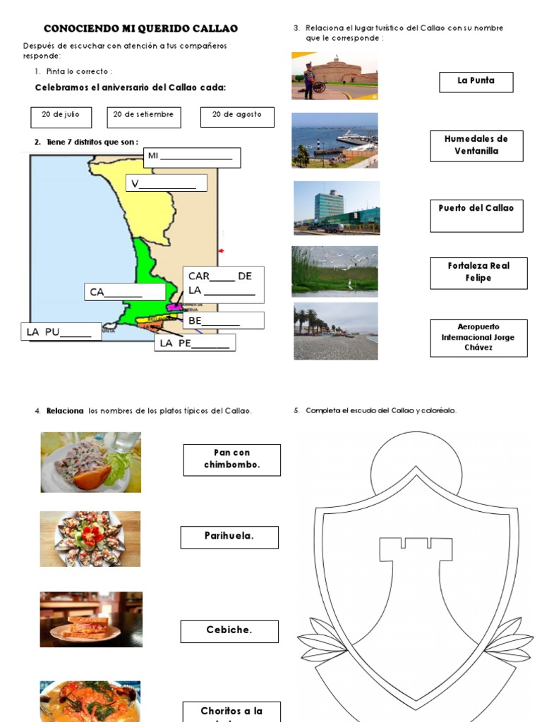 Conociendo Mi Querido Callao | PDF