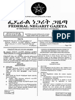 Federal Negarit Gazeta: J&T JJTFL)