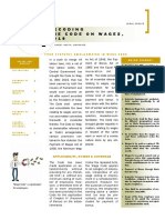 Decoding The Code On Wages, 2 0 1 9: Four Statutes Amalgamated in Wage Code