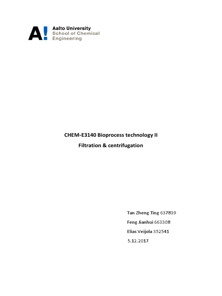 Centrifugation and Filtration | PDF | Membrane | Filtration