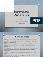 Intravenous Anaesthetic