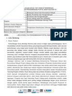 Pedoman Teknis Studi Kelayakan Proyek Jala Dan Jembatan PD T-19-2005-B