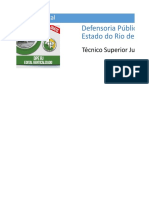 Edital Verticalizado - DPE RJ - Técnico Superior Jurídico