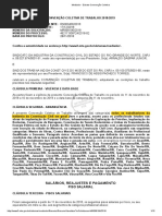 Convenção Coletiva SINTRACOMP/RN - 2018-2019