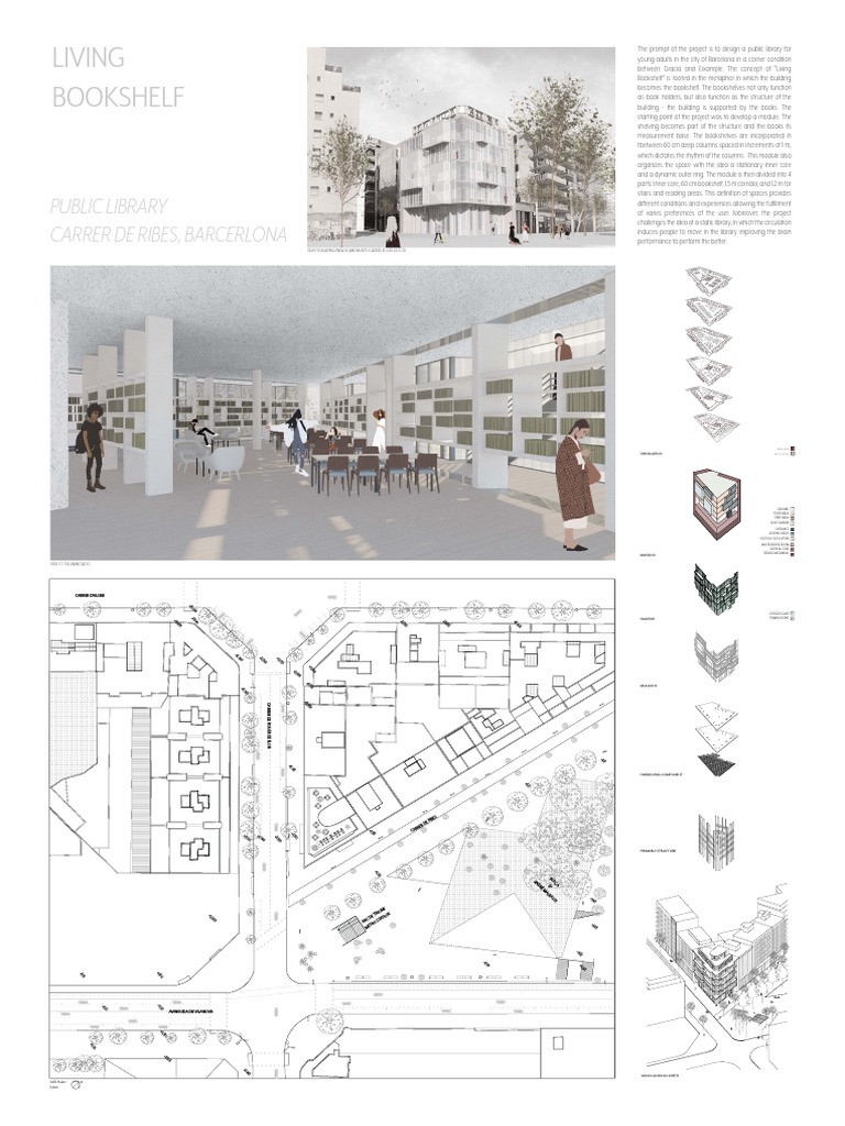 S18 - AD - Capstone Sample 01 | PDF | Bookcase | Building Insulation