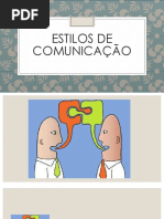 Estilos de Comunicaao