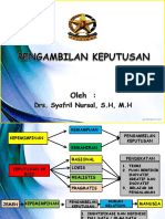 pengambilan keputusan.2