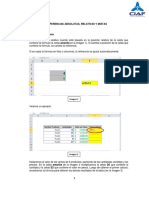 Referencias Absolutas, Relativas y Mixtas