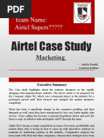 Airtel Case Study