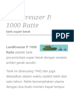 Landkreuzer P. 1000 Ratte - Wikipedia Bahasa Indonesia, Ensiklopedia Bebas