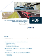 Ing. Rodelmar Ocampo Director General - Alstom Transport M Xico SA de CV - Tecnolog As para El Ahorro de Energ A en El Transporte El Ctrico