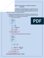 3.3 Evidencia de Producto Taller Práctico - Métodos de Control de Inventario