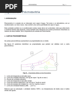 CARTAS PSICROMÉTRICAS RESUMO