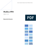 Modbus RTU: Manual Del Usuario