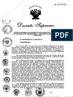 Decreto Supremo #005-2019-SA