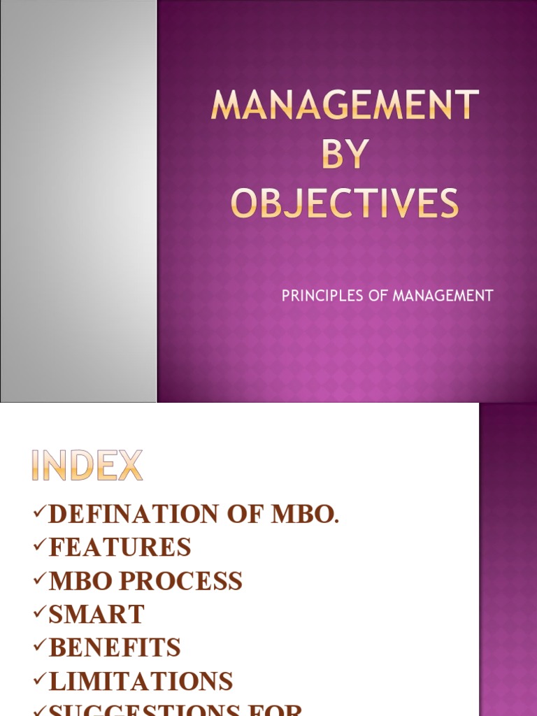 Understanding Management by Objectives | PDF | Goal | Performance Appraisal