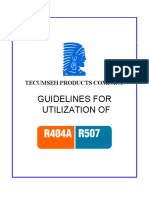 Tecumseh Guidelines for Utilization of R404A and R507.pdf