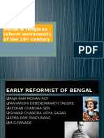Social&Religious Reform Movements of The 19th Century