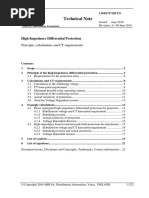 Material - Tech - High Impedance Differential Protection - 757208 - ENa