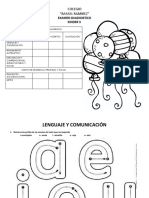 Examen Diagnostico 3º