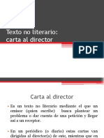 6° Básico. PPT. Carta Al Director PDF