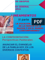 La Vocacion y La Mision de La Familia en La Iglesia y en El Mundo