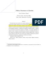 política monetaria de Colombia