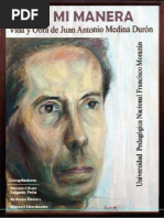 Libro A Mi Manera - Juan Antonio Medina