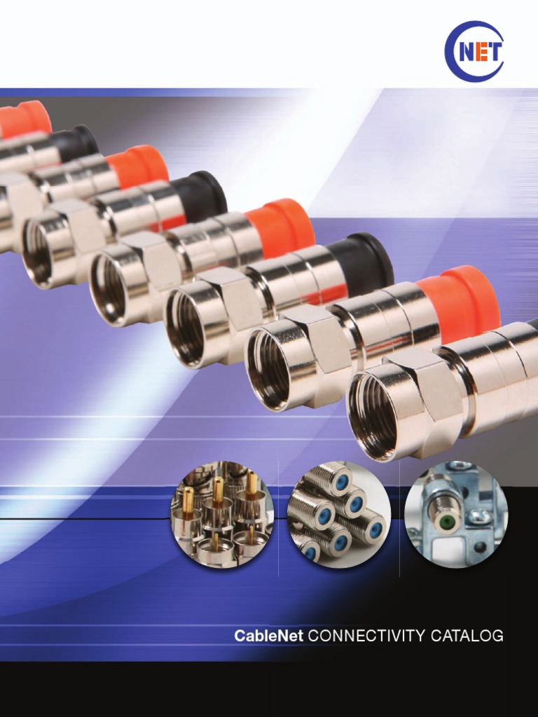 Cablenet Conector 2009catalog | PDF | Coaxial Cable | Electrical Connector