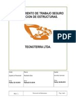 Procedimiento Remocion Estructuras