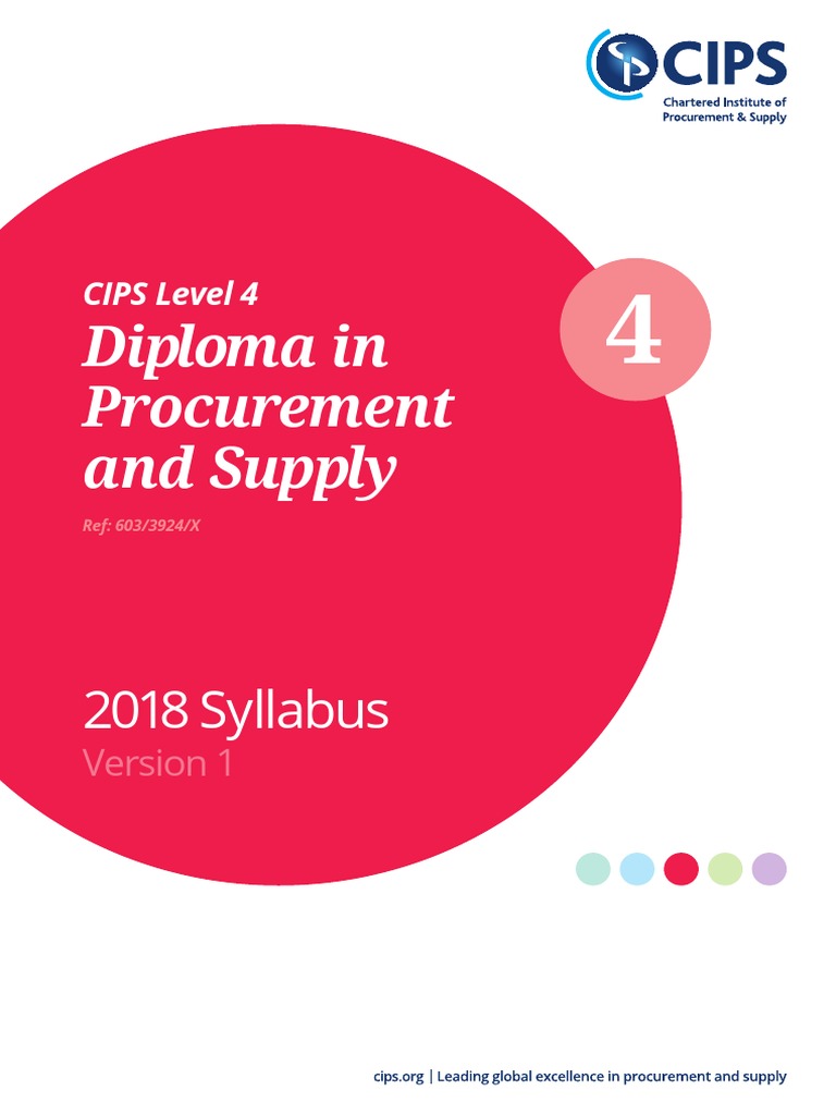 cips-level-4-diploma-in-procurement-and-supply-pdf-procurement